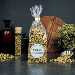 Süßholz geschnitten