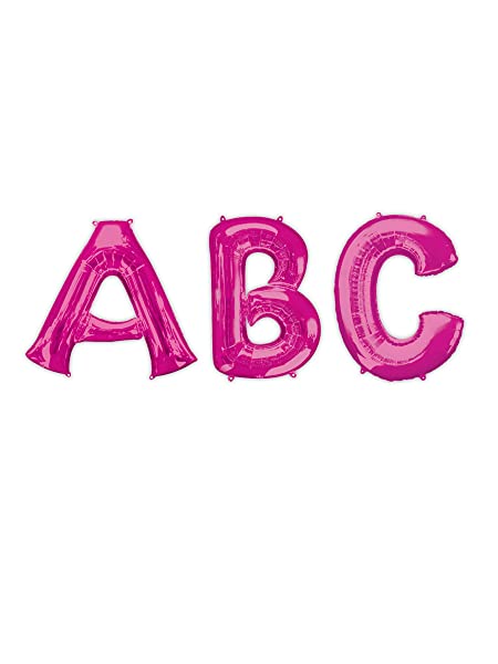 Amscan International 3543201Â Buchstabe P Folienballon, Pink