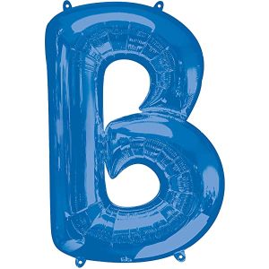 Anagram 35403 Party Balloons Folienballon, Nicht zutreffend, blau