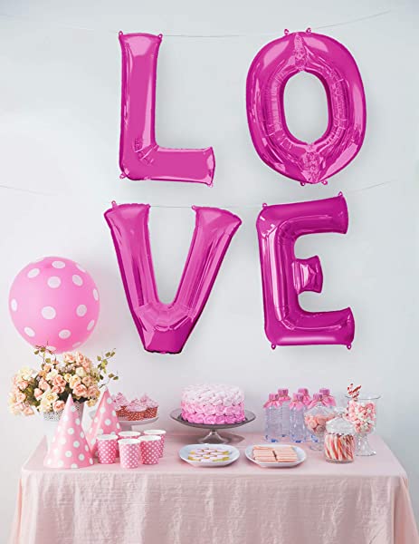 Anagram 35420 Folienballon, Rose – Bild 4