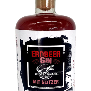 Erdbeer-Glitzer-Gin