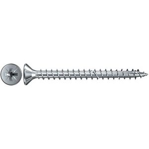 Fischer Power-Fast, 4,5 x 25, Senkkopf VG PZ, verzinkt, blau, 652146, 200 Stück