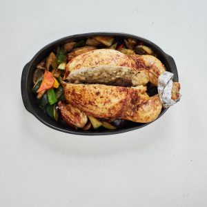 Gefülltes Huhn