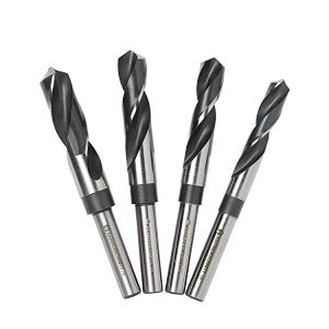 Hammerschmitt HSS-Bohrer-Set 4-teilig – ø 14, 16, 18, 20 mm, Spiralbohrer, Metallbohrer