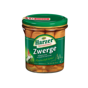 HARZER Zwerge, Würstchen im zarten Saitling 375g