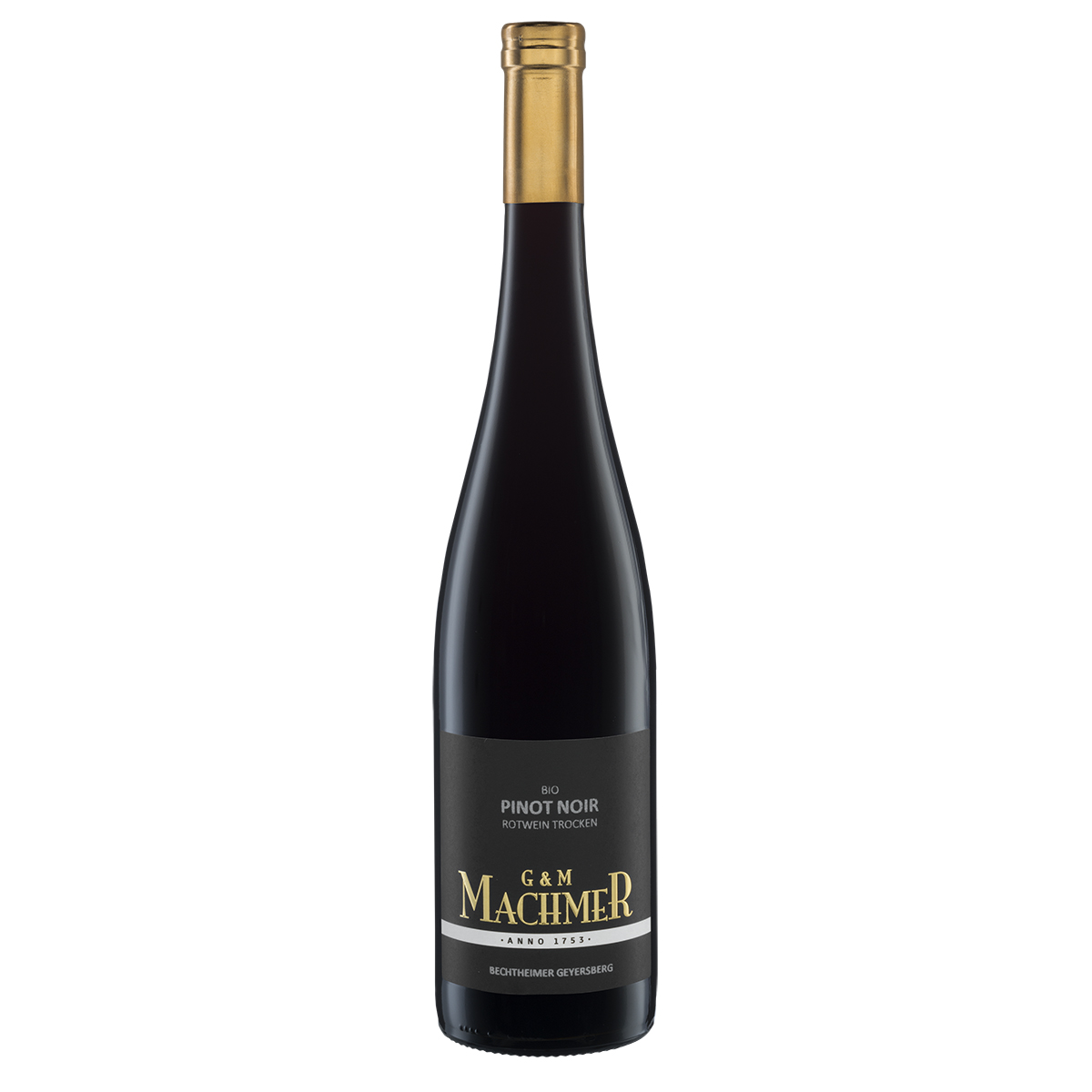 Pinot Noir Rotwein trocken Barrique 2019er – Gold Edition