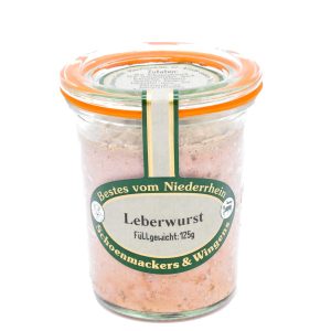Leberwurst im Glas, 125 g