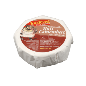 Bio Camembert Nuss aus Rohmilch 200g