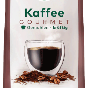 Gourmet-Kaffee kräftig, gemahlen