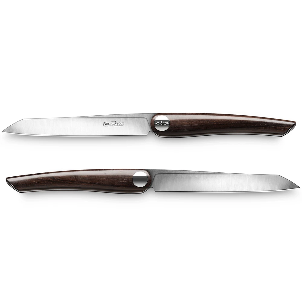 Nesmuk SOUL Steakmesser Grenadill 2er Set