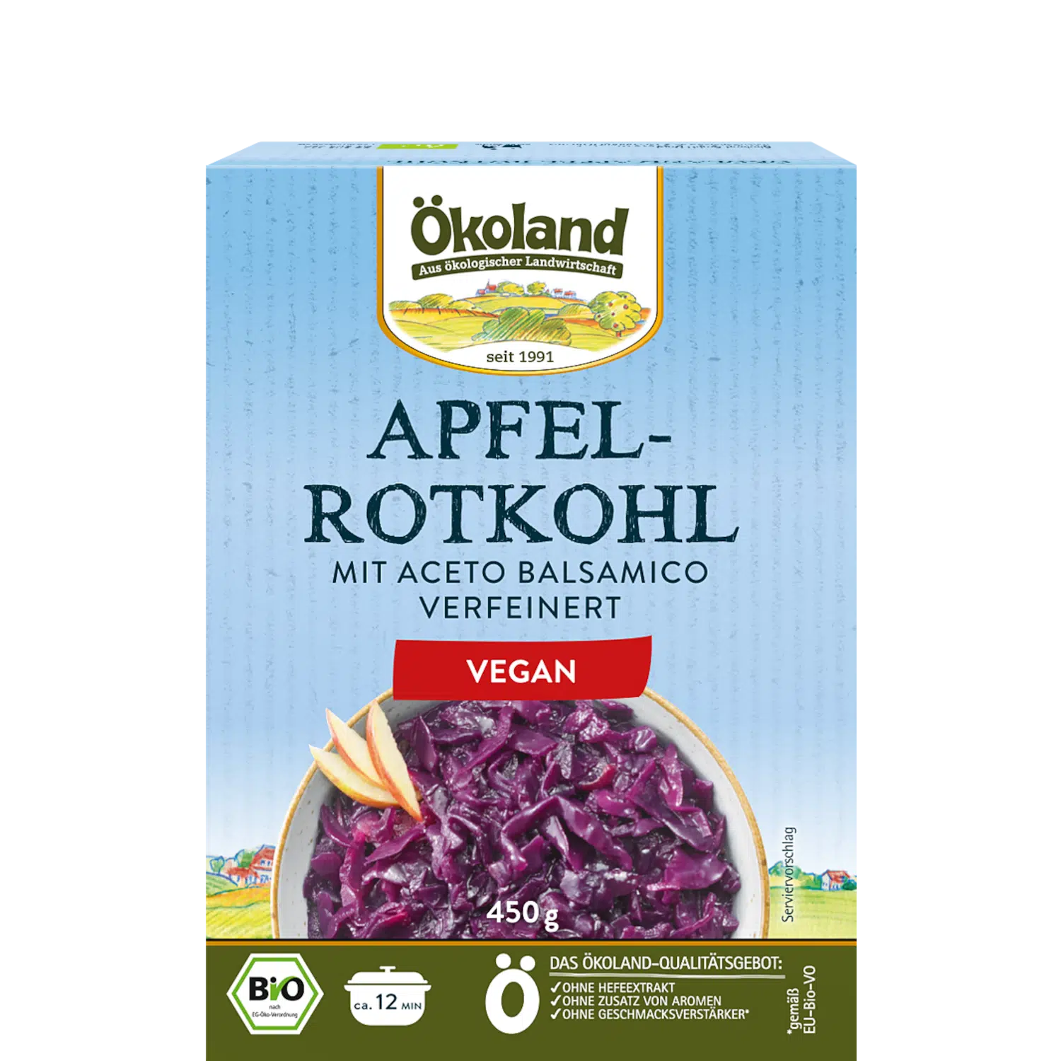 Apfel-Rotkohl