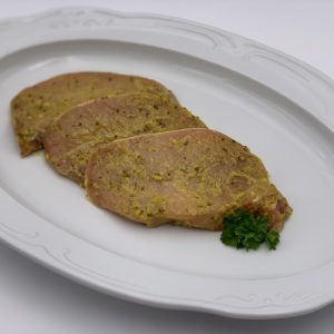 Rückensteak, Dijon-Senf